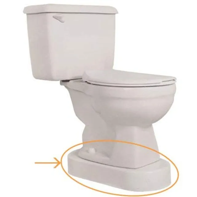 Toilevator Toilette Tuyau , 11-1.3cmW X 23 " L X 8.9cmH, 500-lb Capacité Blanc