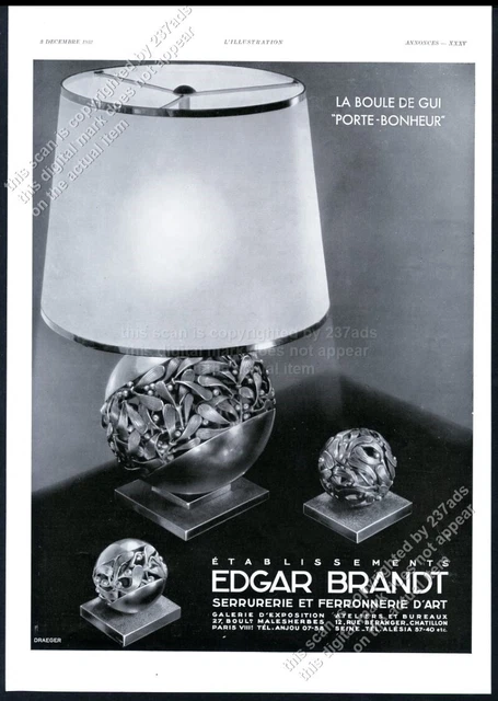 Support De Montre De Poche Style ART DÉCO Edgar Brandt Serpent Maçonnique - Vintage, Bronze, Occasion