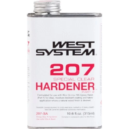 West System 207 Special Clear Hardener - .66 Pint