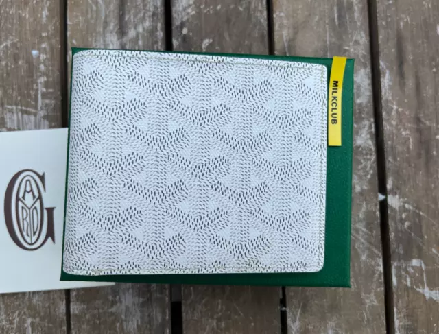 PORTEFEUILLE GOYARD VICTOIRE Vert - Ensemble Complet Authentique EUR 550,00  - PicClick FR