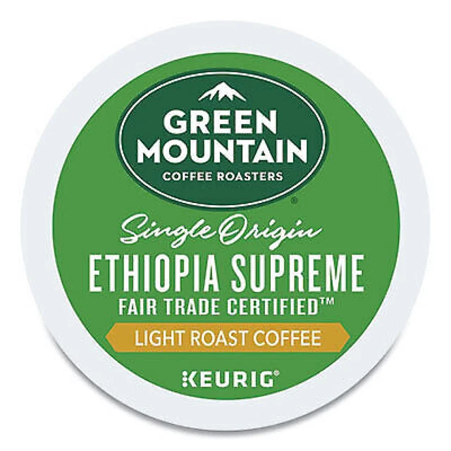 Green Mountain Coffee Ethiopian Supreme K-Cups, 24/box