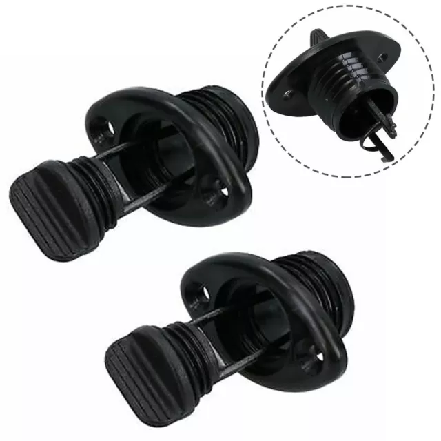 Bequeme 1 Boot Ablaufstecker Bung Fitting 2er Pack für Kajak Schnellboot