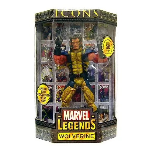 MARVEL LEGENDS ICONS_WOLVERINE 12 inch action figure_Unmasked_Variant_MIB_TOYBIZ