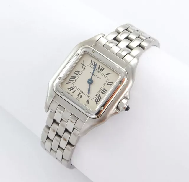 Cartier Panthere Damen Uhr Stahl 22mm Ref. 1320