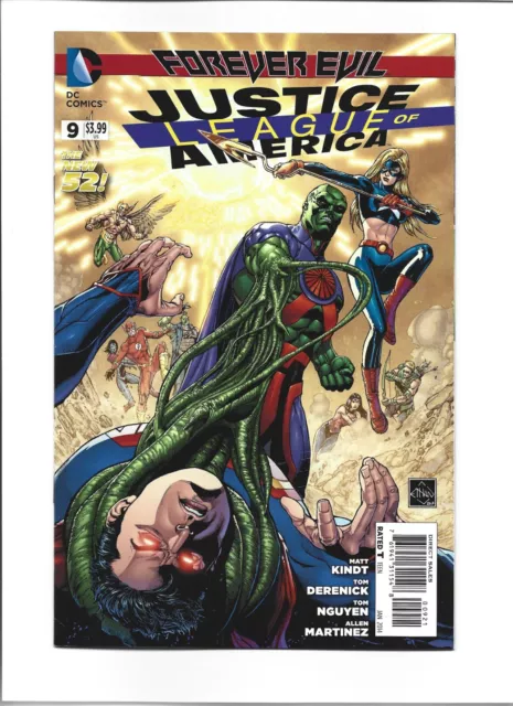 Justice League of America #9 Vol 3 DC Comics 2014 1:25 Incentive Variant