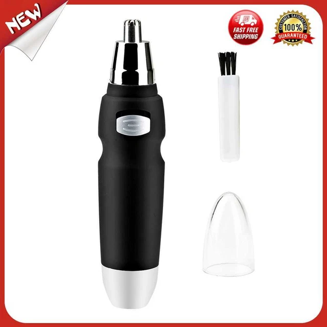es Electric Nose Ear Hair Trimmer Shaving Device Safety Hair Removal (Black)