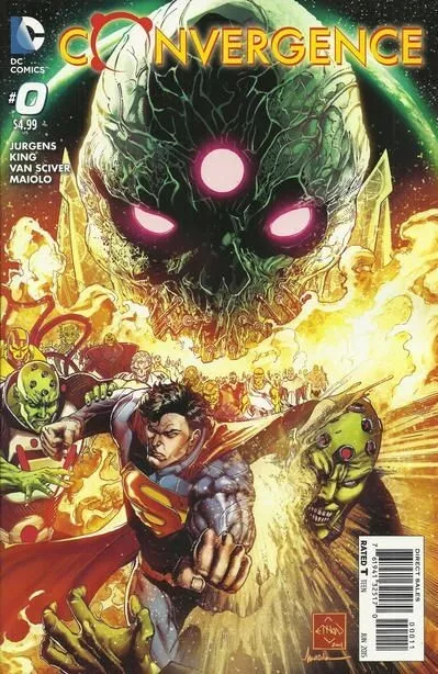 Convergence #0-8 + Superman: Man of Steel #1&2 2015 DC Comics New 52 NM-VF