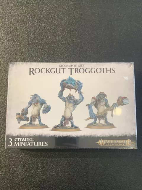 Gloomspite Gitz Rockgut Troggoths Age Of Sigmar Games Workshop NIB