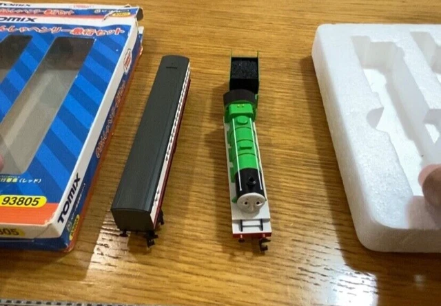Thomas & Friends Henry Red EXPRESS COACH 93805 TOMIX N Scale TOMYTECH Motor OK