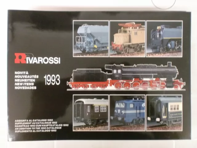 RIVAROSSI - CATALOGO 1993 novita' - HO FS