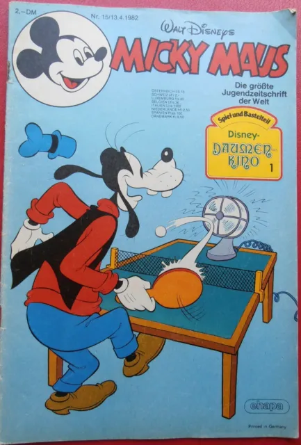 Micky Maus Heft Nr. 15,18,23,24,25,26 von 1982 Walt Disneys Comics