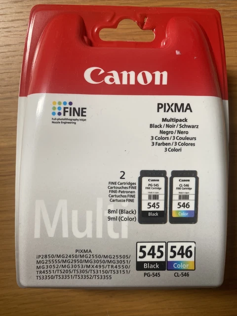 Canon Ink Cartridge Original PG-545/CL-546 - Multicolor (8287B005).