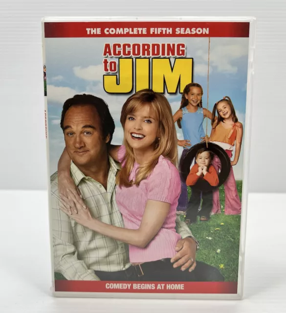 According To Jim Season 5 DVD Jim Belushi Courtney Thorne-Smith R1 Tracked Post