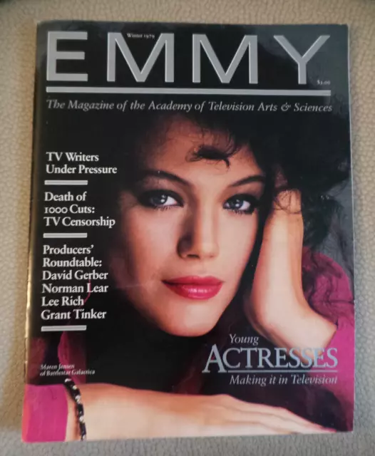 Emmy Magazine # 1 Maren Jensen; Gunsmoke TV Show; Norman Lear Winter 1979 NF