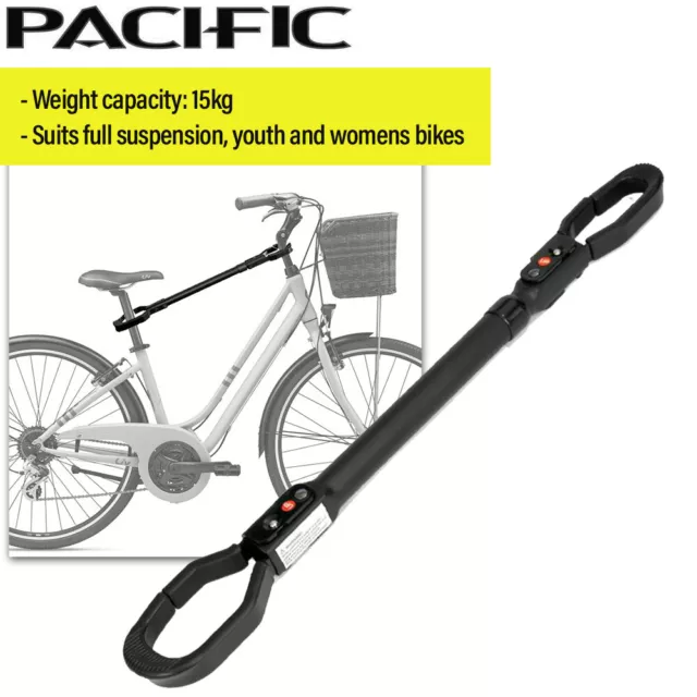 Pacific Deluxe Quick Release QR Bicycle Bar Adapter for Car Racks