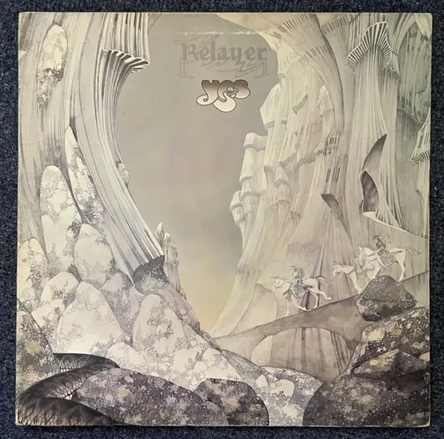 Yes-Relayer- Atlantic -K50096-Vinyl-Lp-Record -1974 -A1/B1