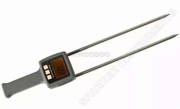 Digital Grain Moisture Meter Tester For Barley Corn Rice Wheat TK100G Pin Typ ir