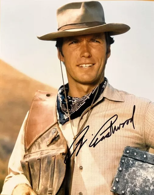 Clint Eastwood Signed W COA Outlaw Josie Wales Autographs Pale Rider Signature