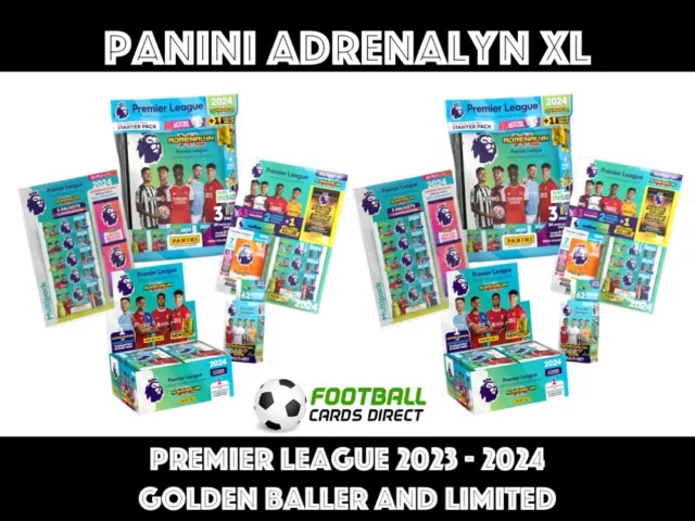 Panini Premier League Adrenalyn Golden Baller And Limited Edition