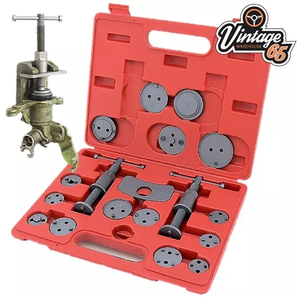 VW Audi Skoda VAG Left & Right Hand Pro Brake Caliper Piston Wind back Tool Kit