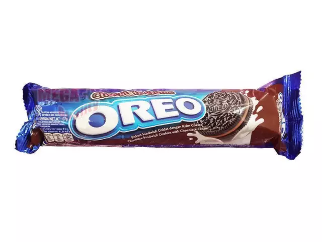 OREO - Chocolate Cream - Chocolate Sandwich Cookies with Chocolate Cream 137g