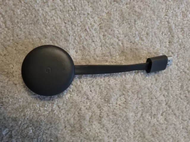 Google Chromecast 3rd Gen HD Digital Media Streamer - Charcoal