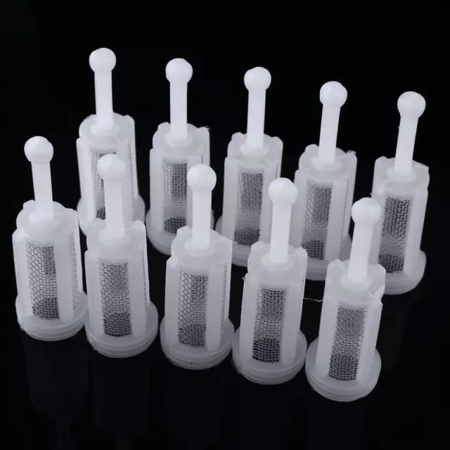 10pcs Car Disposable Gravity Feed Filter Paint Spray Gun Mesh Strainers Tools