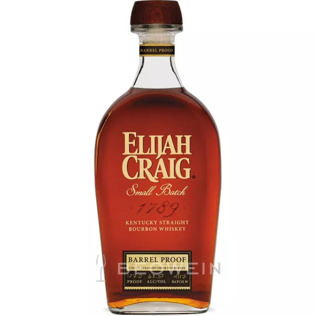 Elijah Craig Barrel Proof 0,7 l Kentucky Straight Bourbon Whiskey in Fassstärke