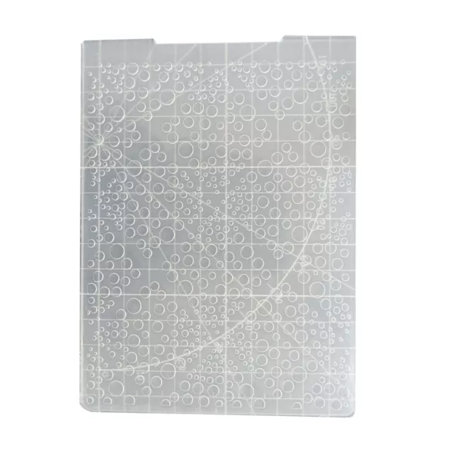 Embossing Folder Round Dot Background Plastic Stencil for Scrapbooking DIY Album