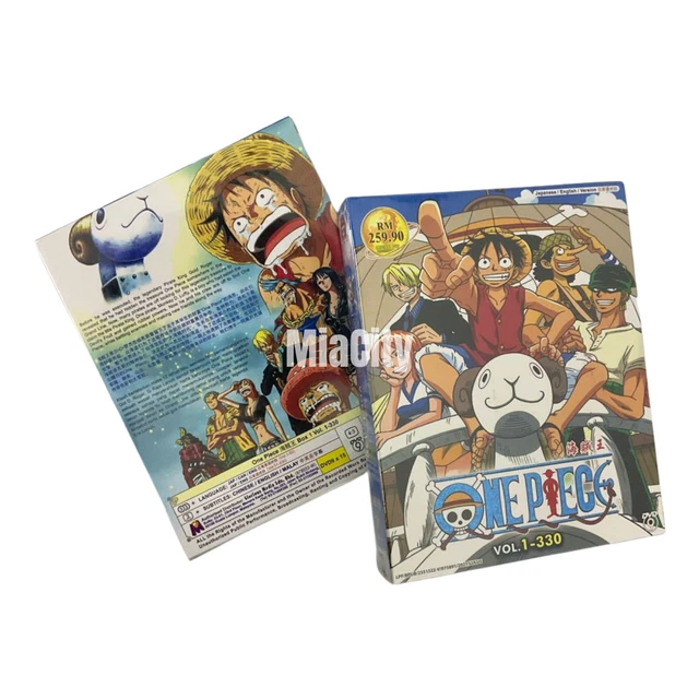 ANIME DVD ONE Piece Box 1 (Vol.1330) All Region English Dubbed 88.99
