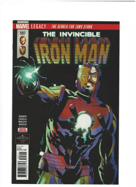 Invincible Iron Man #597 NM- 9.2 Marvel 2017 Iron Heart, Superior Iron Man