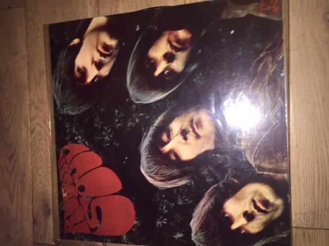 VINYL LP THE BEATLES RUBBER SOUL RECORD  Parlophone ‎PCS 3075 EMI EX/EX+