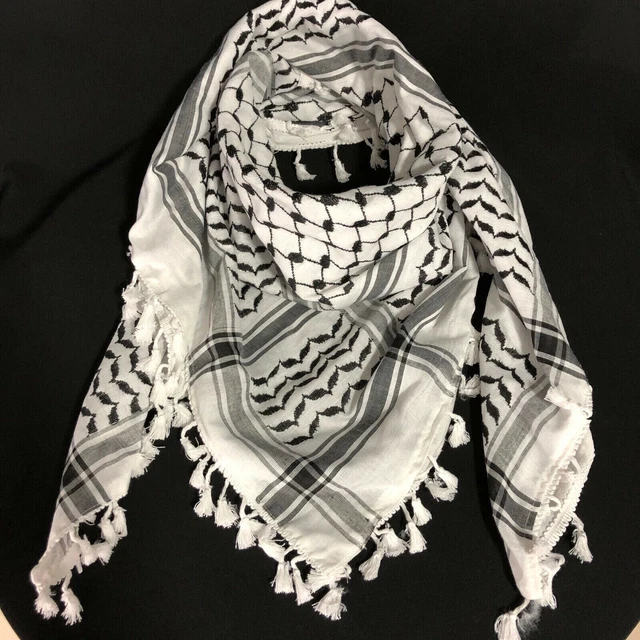KEFFIYEH SHEMAGH ALL Original Made In india Arab Scarf Kufiya Arafat