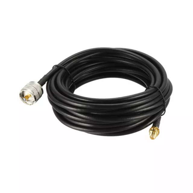 SMA Femelle à UHF PL-259 Mâle RG58 RF Coaxial Coax Câble 20 ft