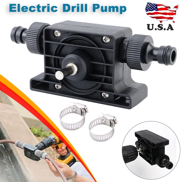 Hand Electric Drill Drive Self Priming Pump Home Oil Fluid Water Transfer Tools