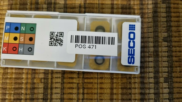 Seco  Seex 1204Aftn-Me14,  F40M   10Pcs  Lot Of