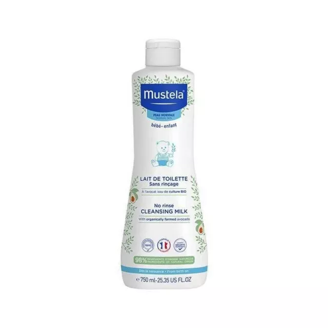 MUSTELA Lait de Toilette - cleansing milk 750 ml