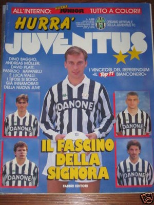 Hurrà Juventus junior 7/8 1992 Carrera 