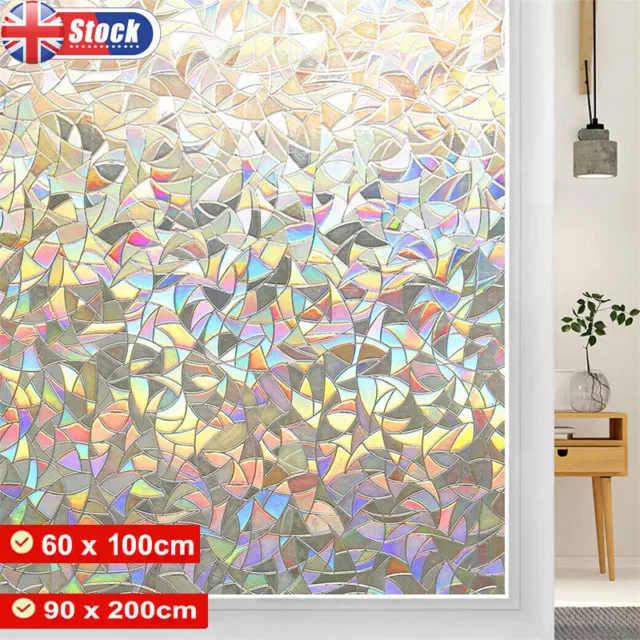 Bubble Free 3D Frosted Window Film Self Adhesive Etched Privacy Glass Vinyl Film