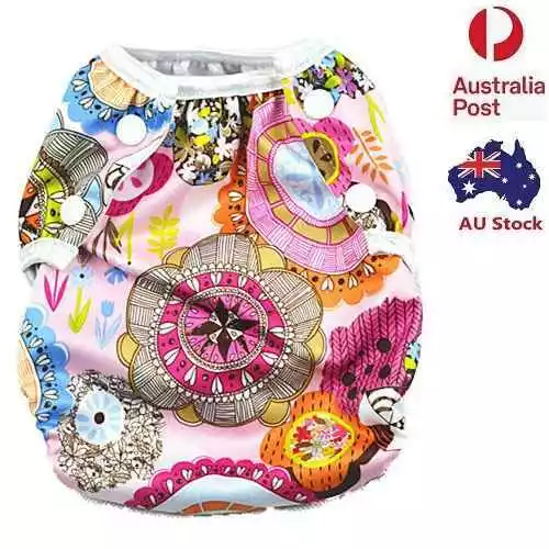 Reusable Swim Nappy Baby Girl Girls Diaper Pants Nappies Swimmers Toddlers (S47)