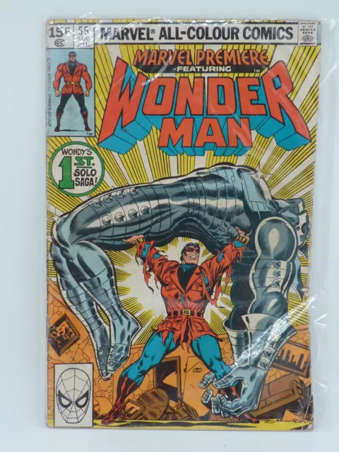 Ancienne Bd Comics Super Hero Vo Marvel Wonder Man