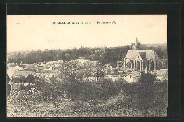 CPA Bessancourt, vue générale