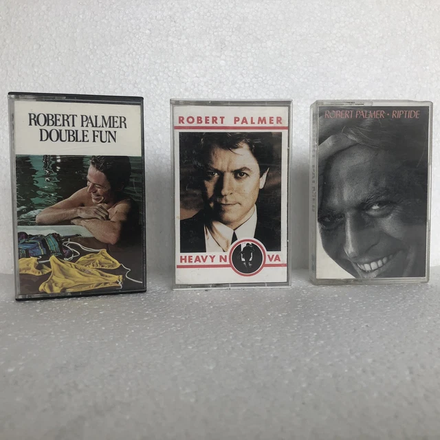 Robert Palmer Bundle Cassette Double Fun/ Heavy Nova/ Riptide