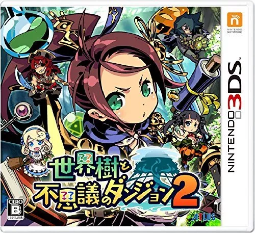New Nintendo 3DS Etrian Mystery Dungeon Sekaiju to Fushigi no Dunge Japanese ver