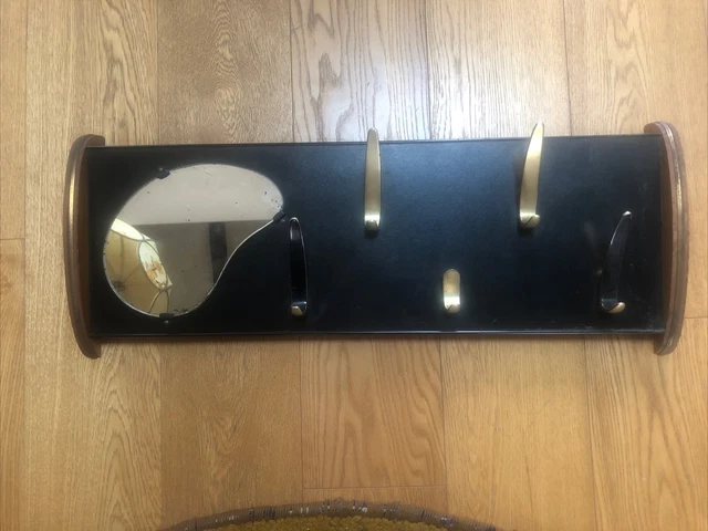 Patère porte manteau rétro vintage ancien industriel 30cm long 10cm haut kbk76 - Décoration