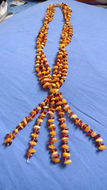 collier ambre ancien