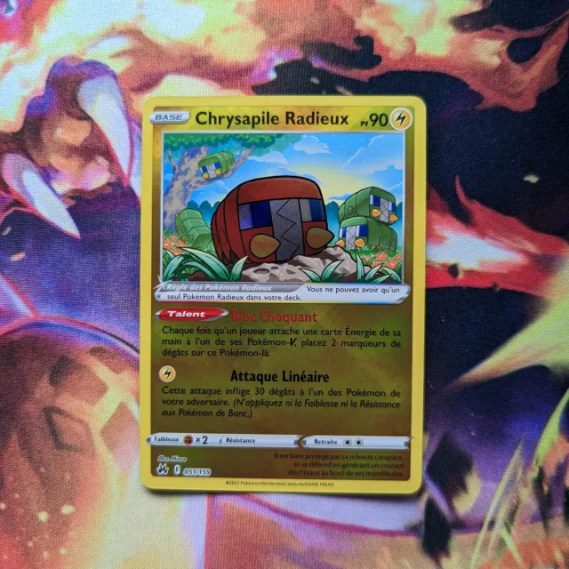 CHRYSAPILE RADIEUX 051/159 - Carte Pokémon EB12.5 ZENITH SUPREME - NEUF - FR