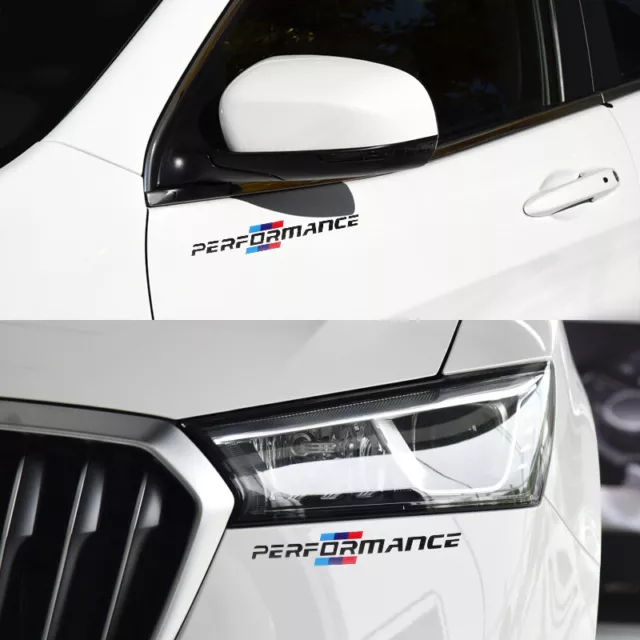 Für BMW M Paket M Performance Autoaufkleber Set Sticker Schriftzug Tuning Logo