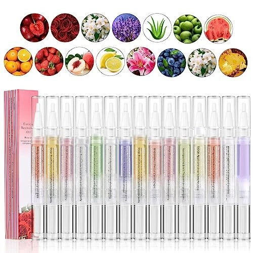Bestauty 15Pcs Nagelöl Stift Nagelpflege Cuticle Oil Nail Care Pen mit Vitami...