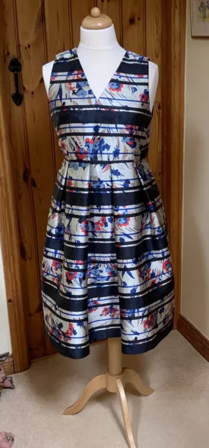 WORN ONCE LK Bennett Size 14 Liandra Dress Poppy 44.00